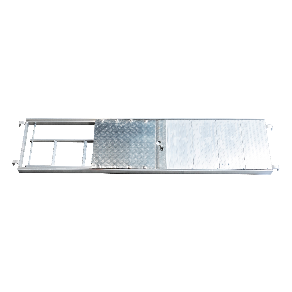 RMS.VLO.002.257 - Passagevlonder 2.57 aluminium + ladder (open)